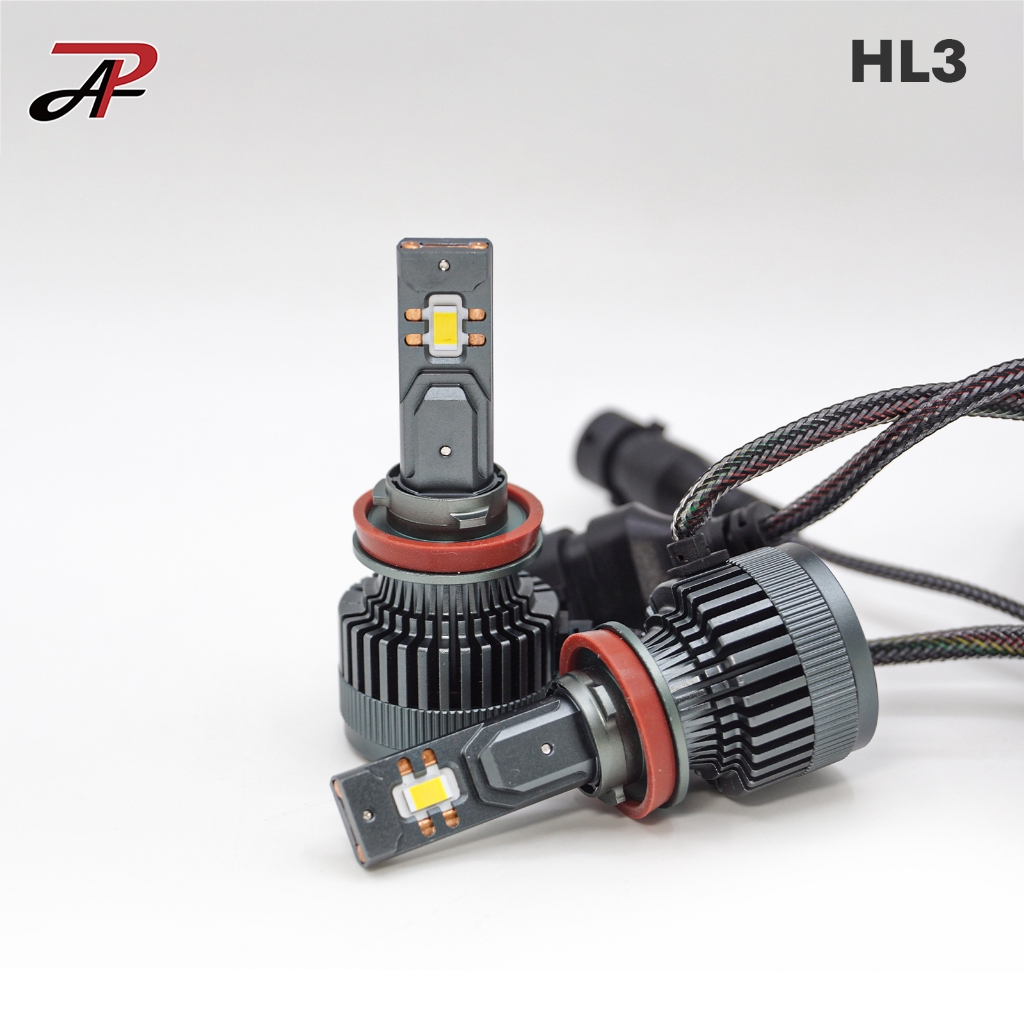 【PA LED】HL3 黃光 50W LED 大燈 霧燈 H1 H4 H7 H8 H11 9005 9006 9012, , large
