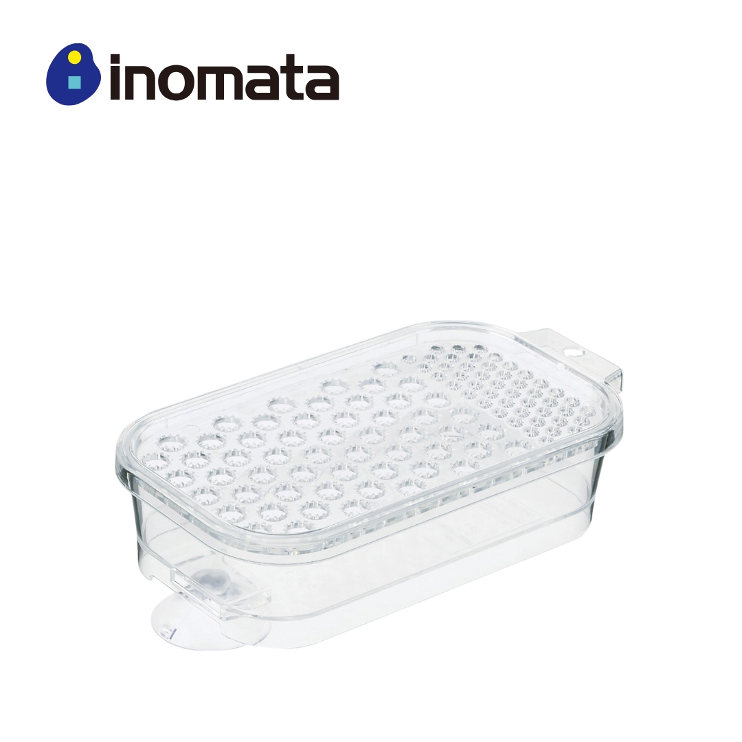 Inomata Vegetable Grater with Suction Cup, , large