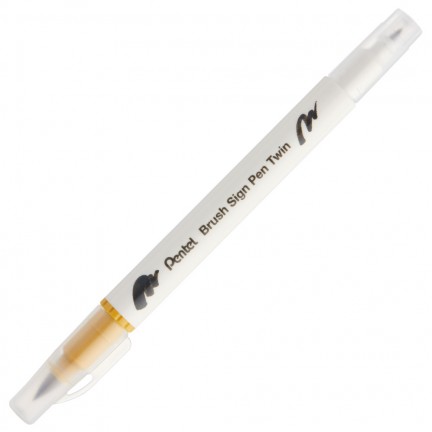 【 Pentel 飛龍 】雙頭柔繪筆 10支/盒 SESW30C   -  多款可選, , large