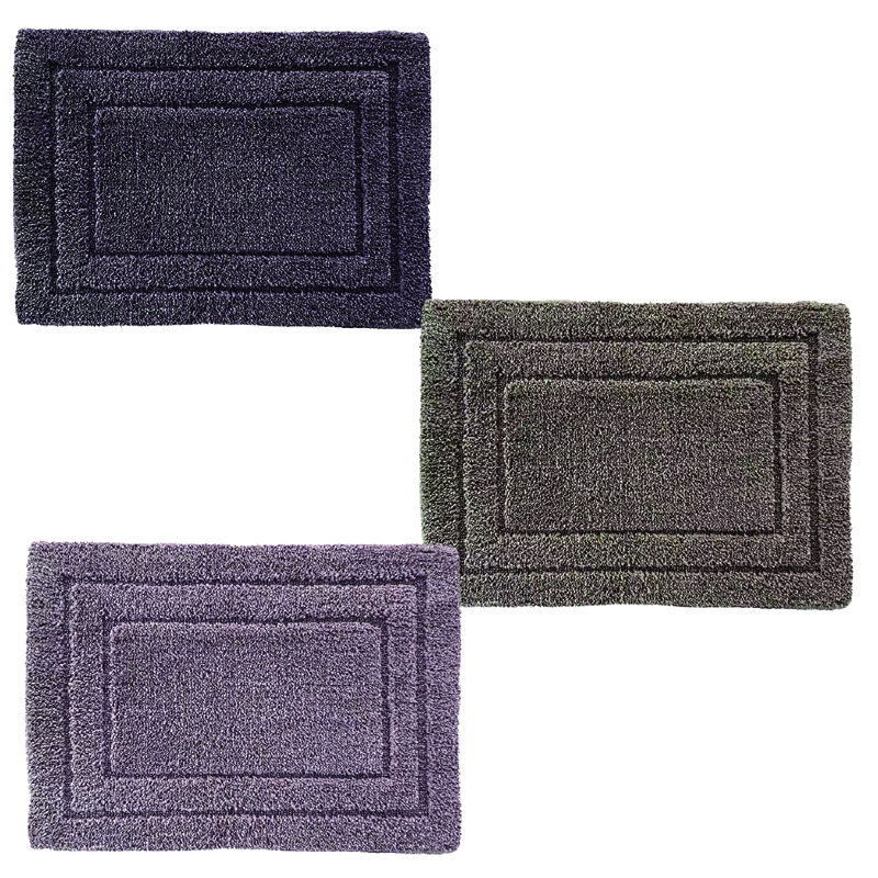 HK Chartreux Memory Foam Bath Rugs, , large