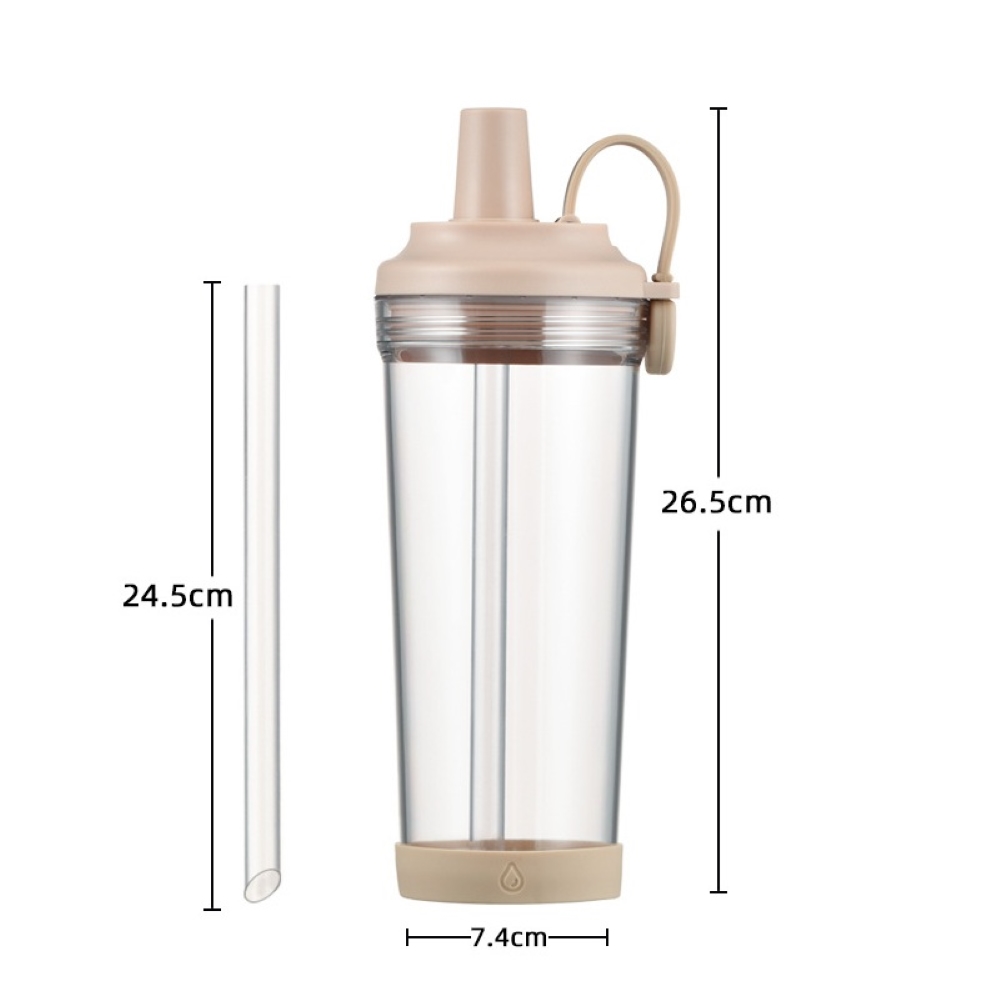 【H&R安室家】Tritan磁吸提把吸管杯850ml(H20), , large