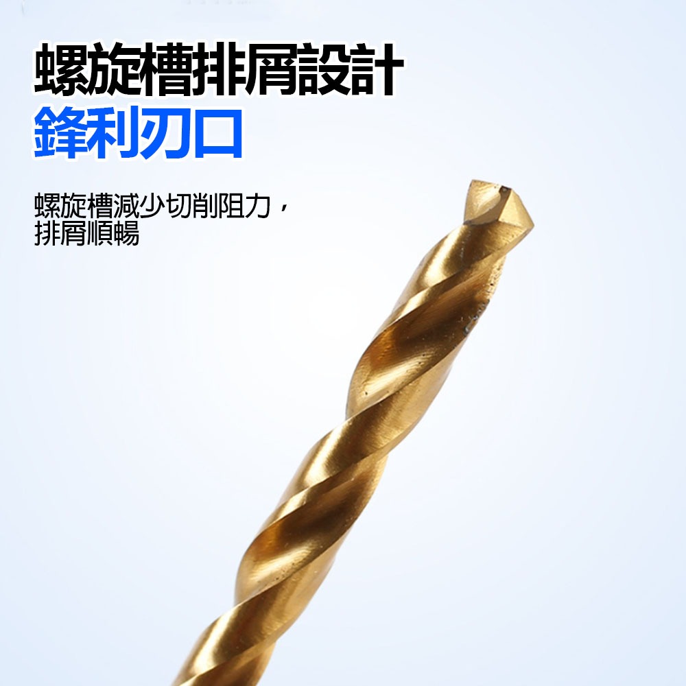 3.2mm hexagonal shank titanium-plated twist drill, , large
