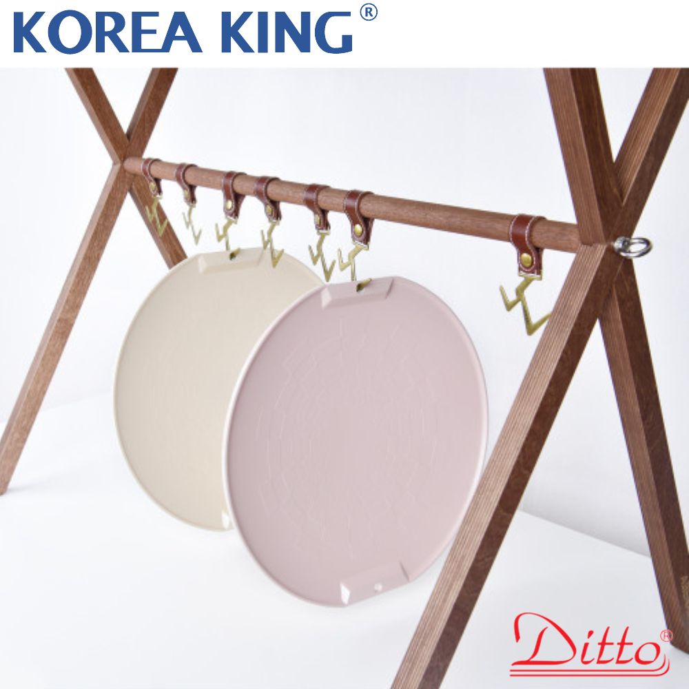 【Korea King】韓國製韓式天然陶瓷不沾煎烤盤 38cm, , large