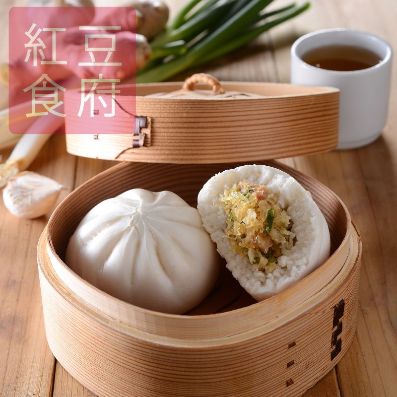 【紅豆食府】菜肉包6入  65公克/顆，6入/袋, , large