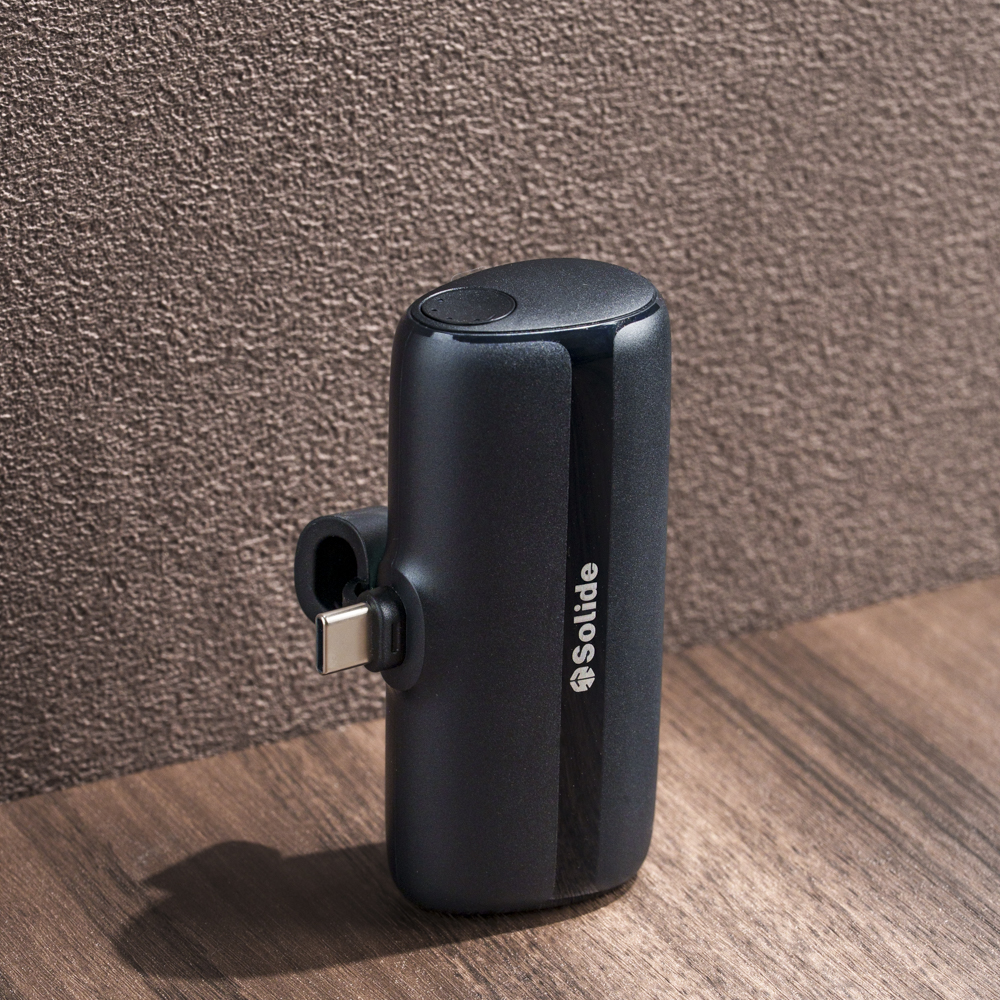 [亞瑟3C] solide 索力得 Gemini Pro 雙子座 5000mAh Type-C 便攜式充電行動電源, , large