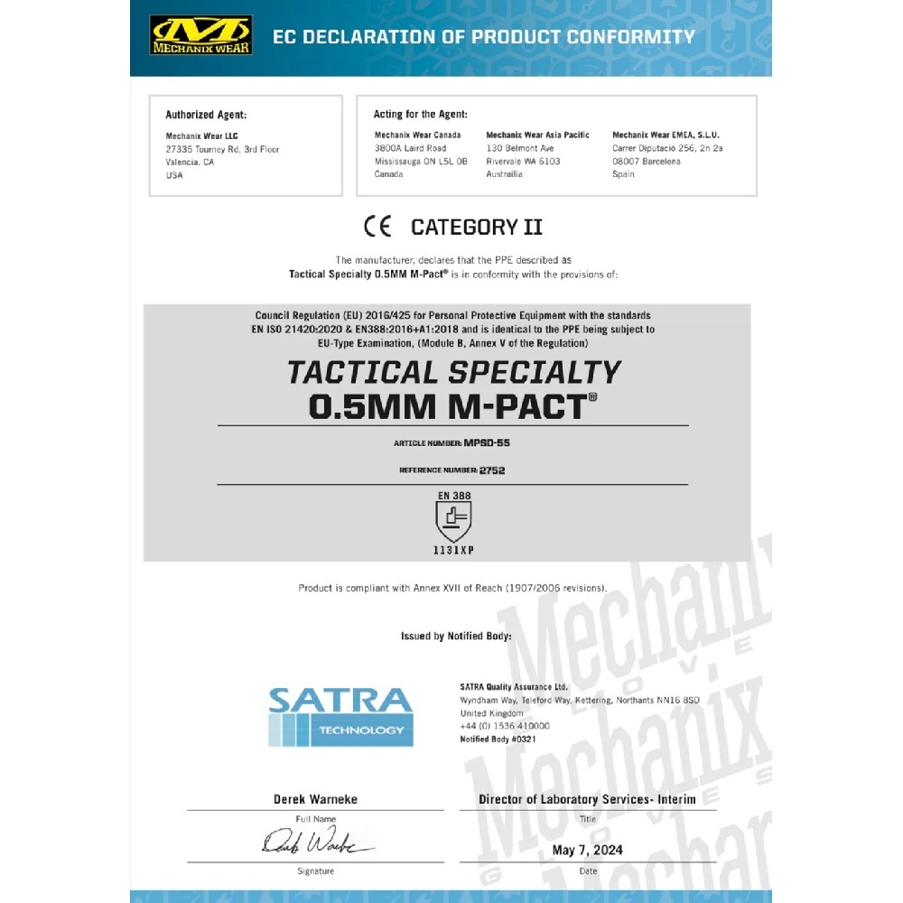 【Mechanix】MECHANIX M-PACT 0.5MM 戰術手套｜抗衝擊涼爽觸控｜鎧德戶外 K.T.Tactical, , large