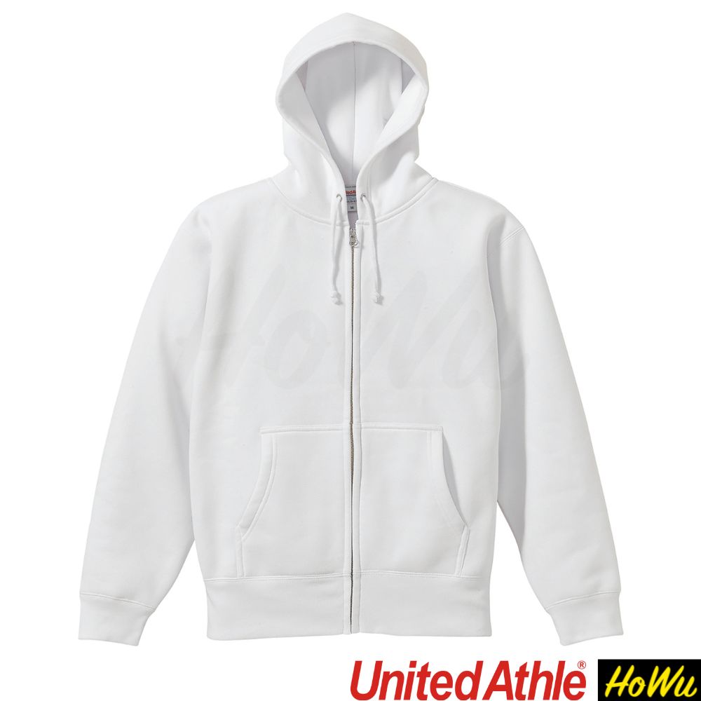 【United Athle】日本頂級柔棉10.0oz.T/C內刷毛連帽拉鍊外套 (5620-01) | Howu好物商城(UA素色連帽外套), , large