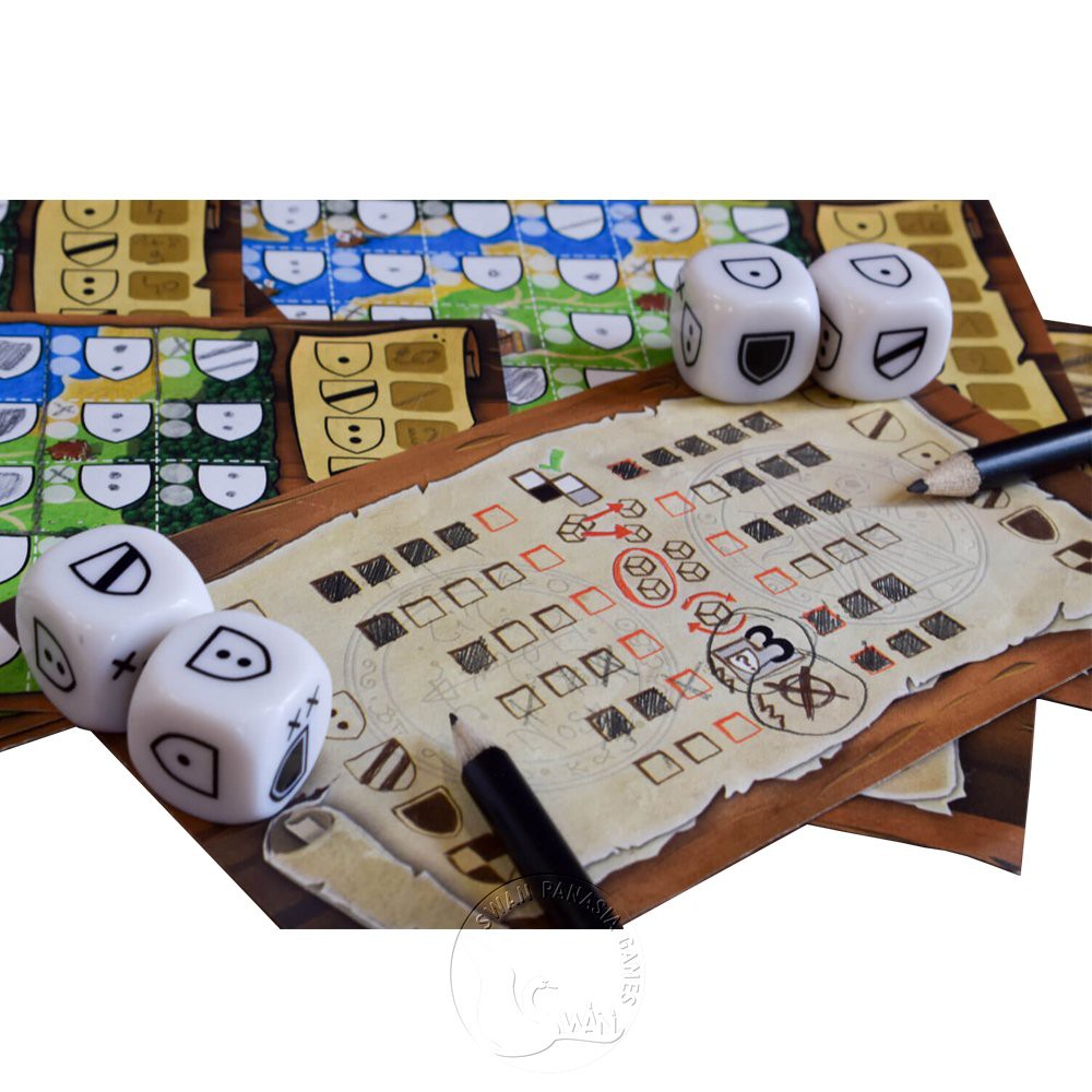 【新天鵝堡桌遊】多米諾王國．骰子對決版, , large