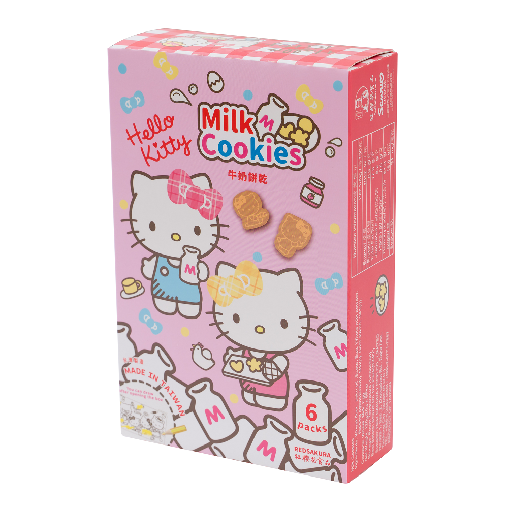 Hello Kitty Milk Cookies-6pcs, , large