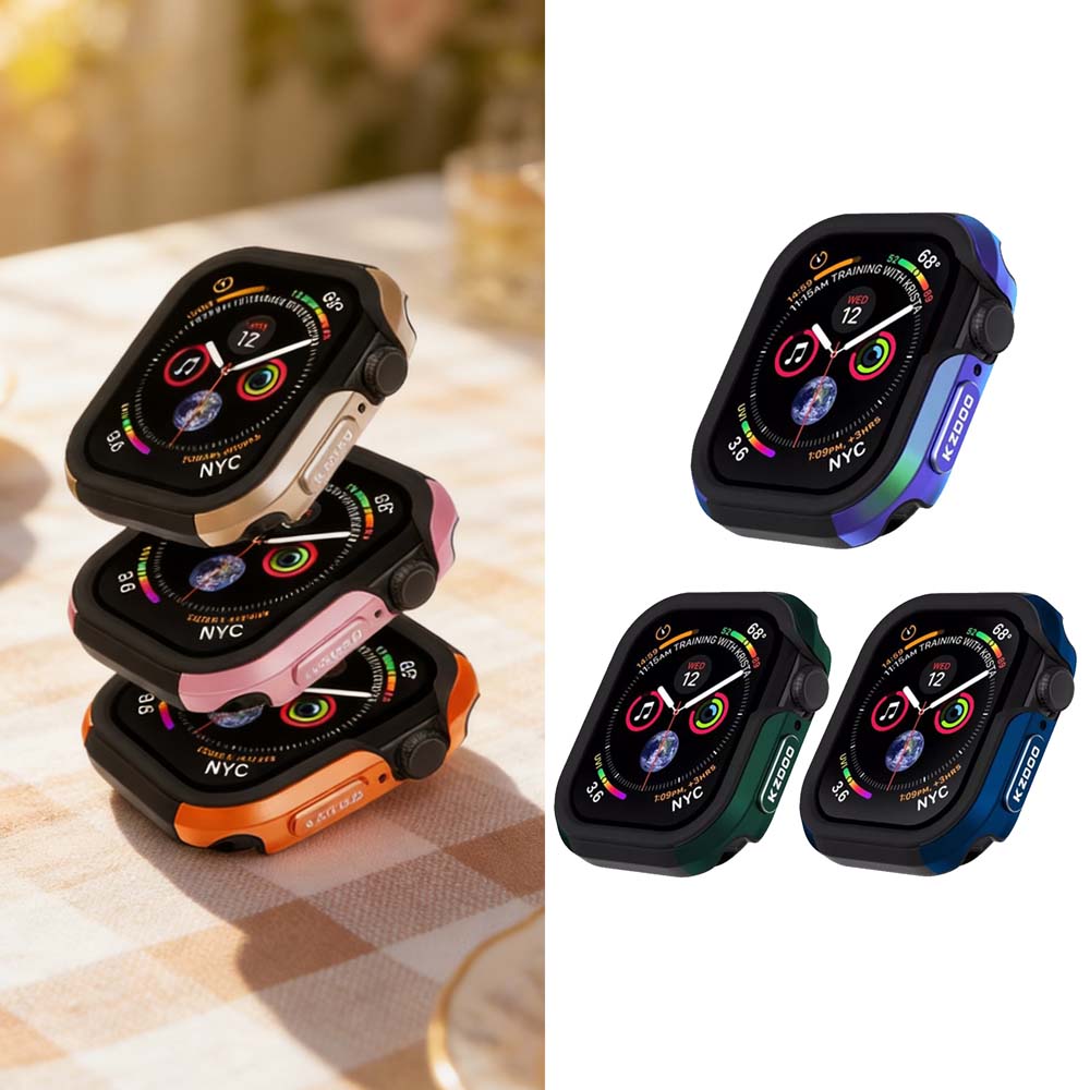 【山水之寶】KZDOO Apple Watch 4/5/6/SE1/SE2/SE3 40mm保護殼 航空鋁合金雙料防摔殼, , large