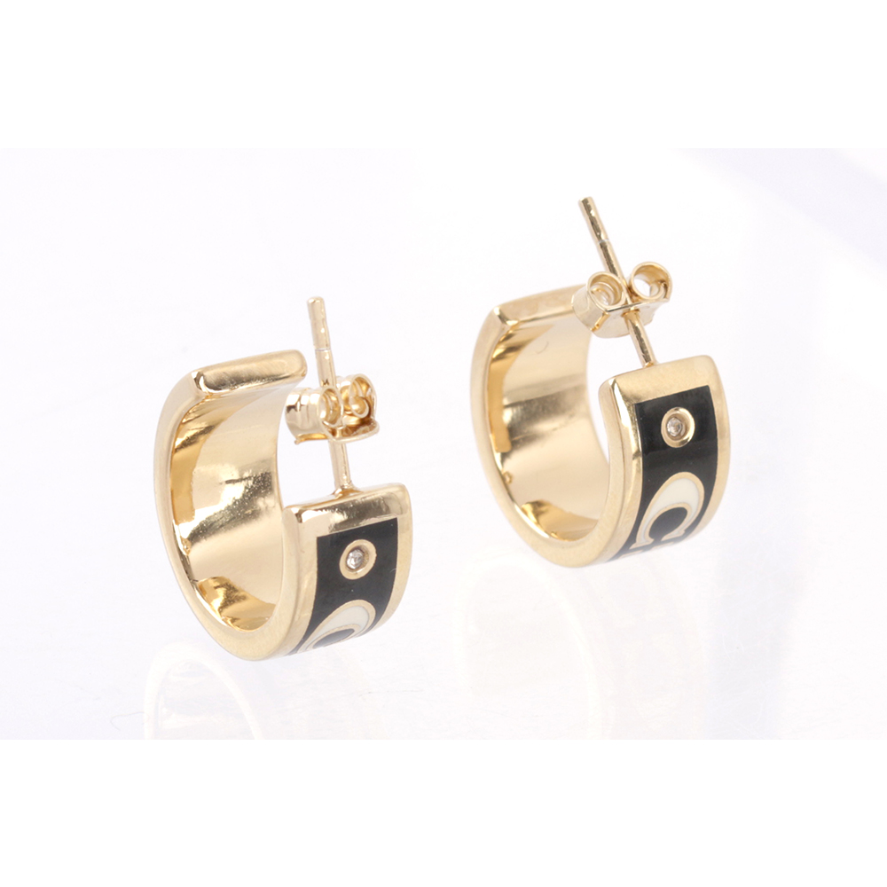 earrings, , large