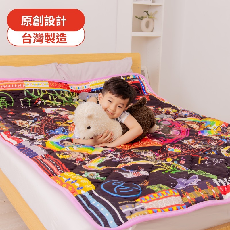 [CINN Official] Nano FIR Blanket &ndash; Indigenous Mythology Design｜Twa&rsquo;omas IP Collaboration｜145 &times; 205 cm, , large