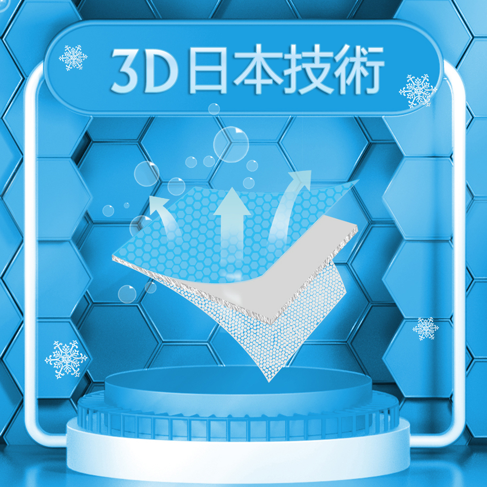 【日本旭川】AIRFit氧活力星空支撐空氣 水洗坐墊 涼墊 涼坐墊 日本技術 3D立體透氣, , large