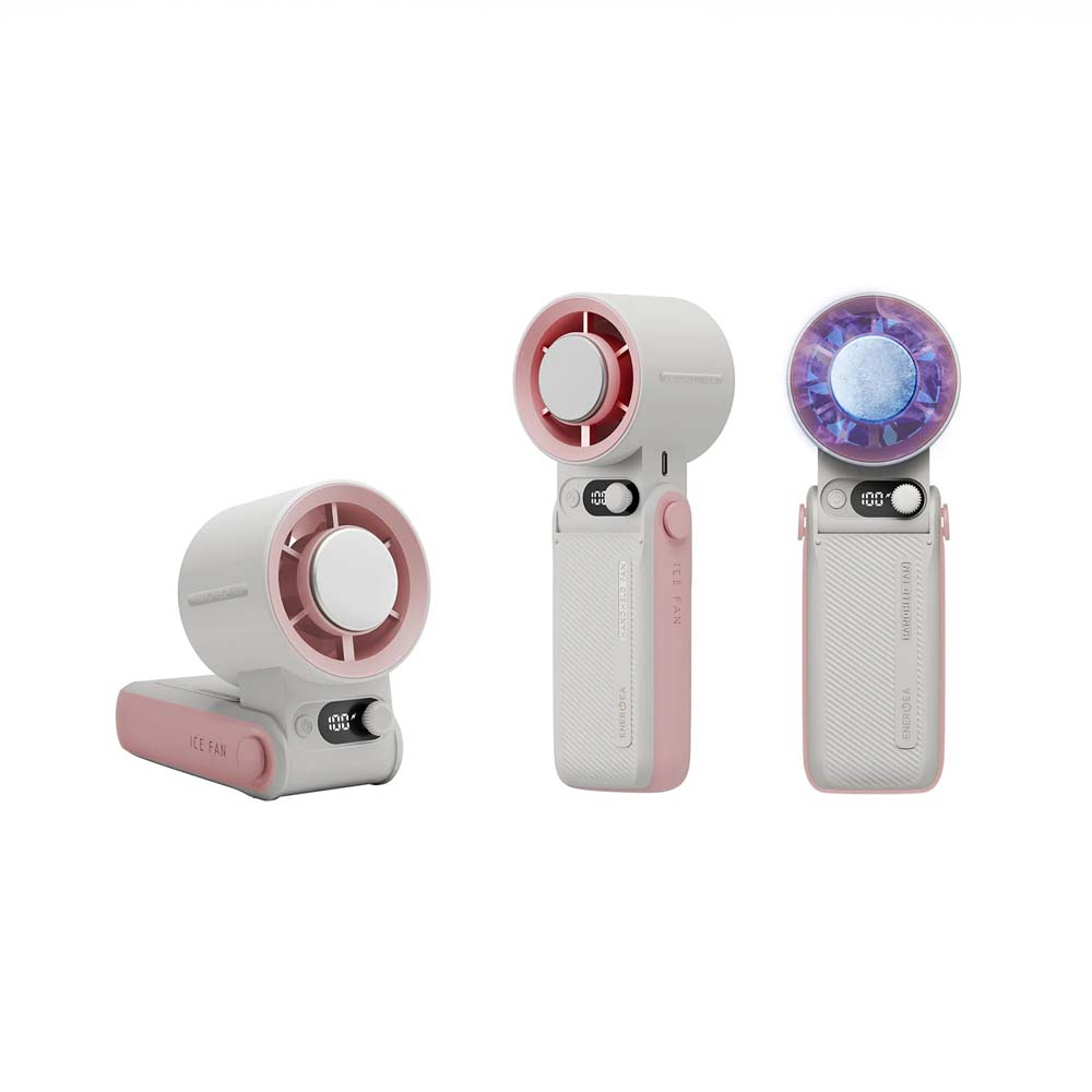 【山水之寶】ENERGEA AirMate Chill 6000mAh 冰感降溫手持風扇 內建冷卻晶片＋風扇氣流, , large