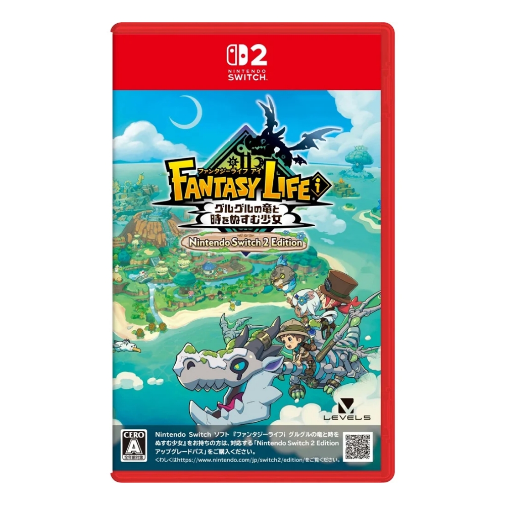 【 任天堂 Switch2 NS2 】《 奇幻生活 i 轉圈圈的龍和偷取時間的少女 RPG 》中文版 遊戲片, , large