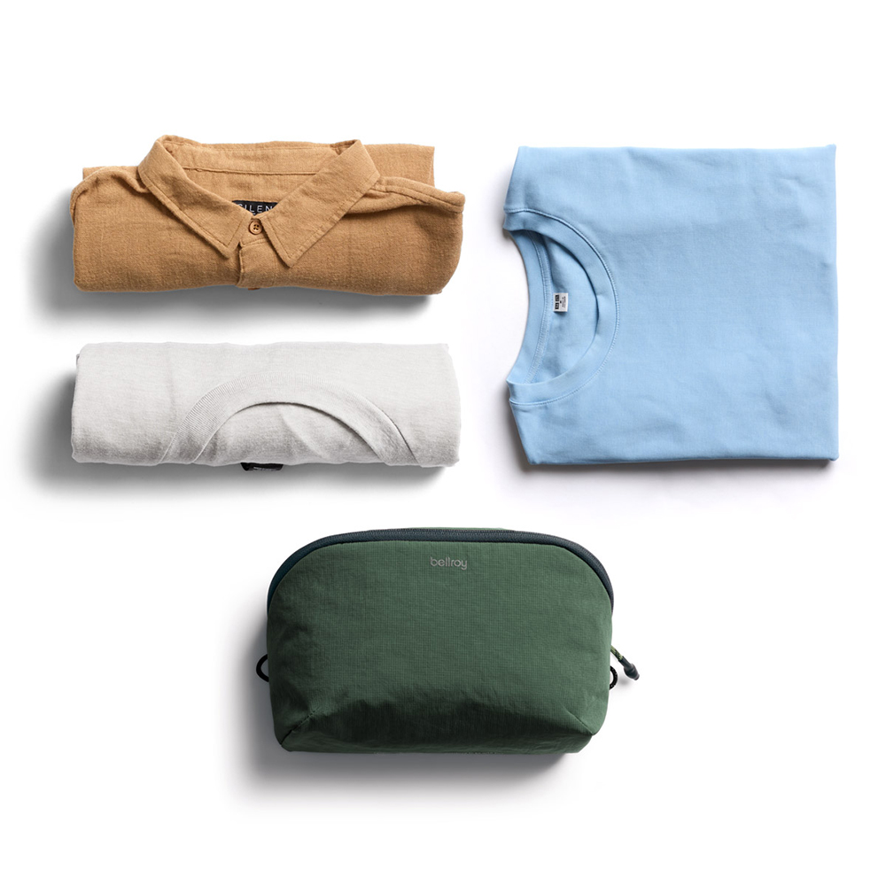 Bellroy Lite Packing Pouch 3L 旅行收納袋 化妝包 小物收納包 盥洗包 禮物 送禮 推薦(森林深綠), , large