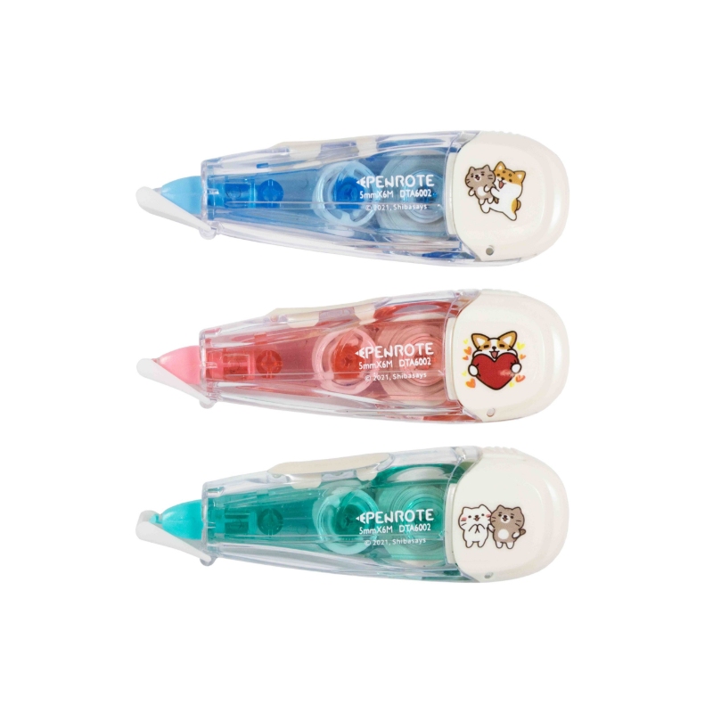 Compact Correction Tape &ndash; Blue, , large