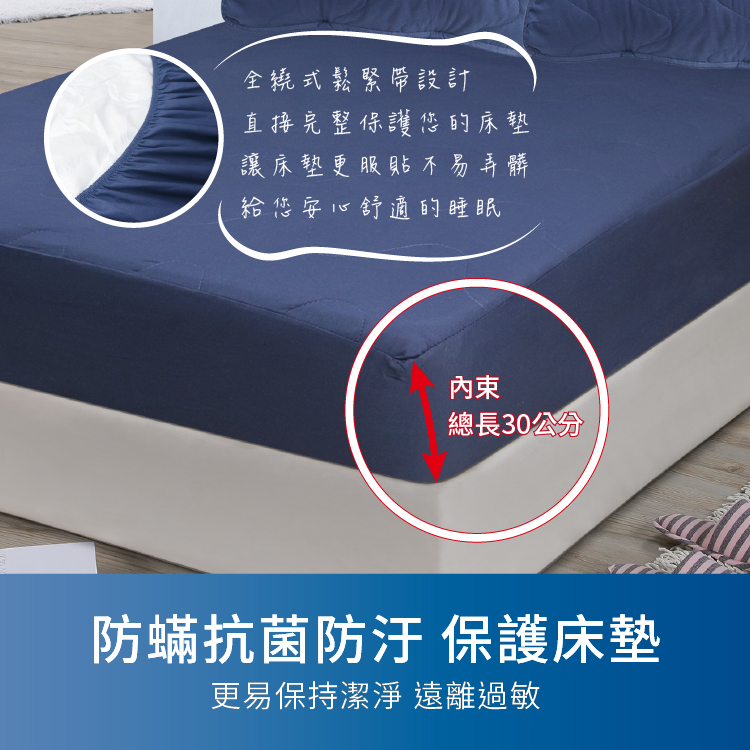 抗菌防蟎床墊保潔墊, , large