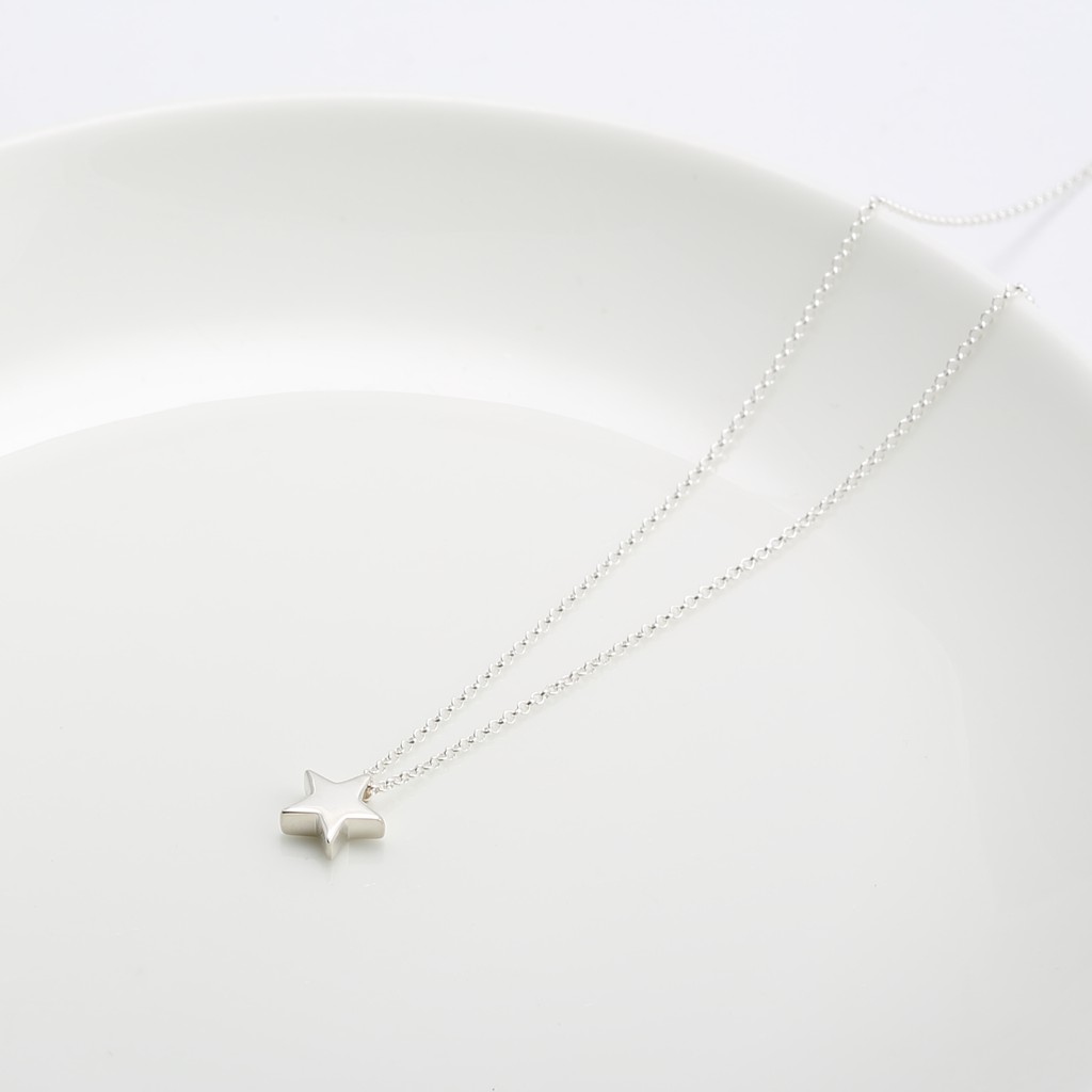 【Angel & Me】Star s925 sterling silver necklace Birthday Valentine Day gift, , large