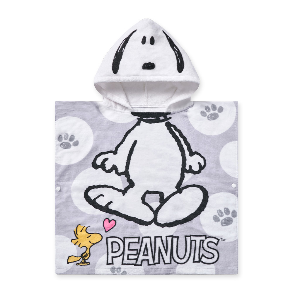 史奴比 SNOOPY 連帽浴巾 斗篷浴巾【ONEDER 旺達棉品】, , large