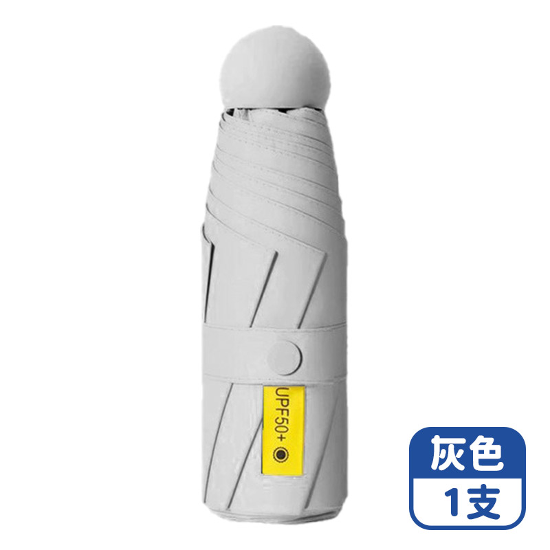 Mimi Shopping Mini portable umbrella, 極致灰 | 附傘套, large