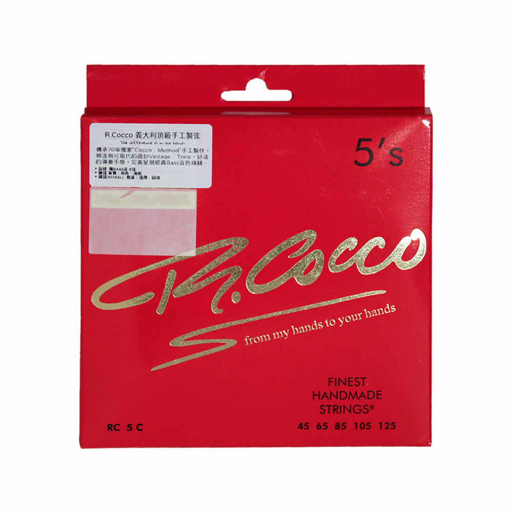 Richard Cocco RC5C-S 45-125 手工電貝斯弦 五弦【敦煌樂器】, , large