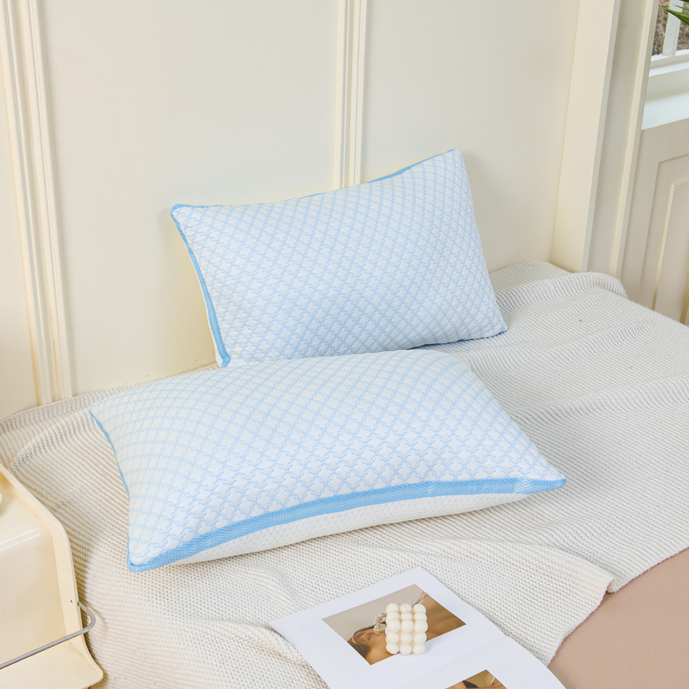 Super breathable COOL cool three-dimensional Q-elastic washable pillow, , large