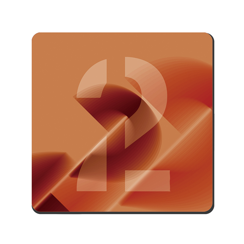 【Monster】 My Number Rhyme Soft Diatomaceous Earth Absorbent Coaster &ndash; Lucky Number Series (10x10cm) &ndash; 2, , large