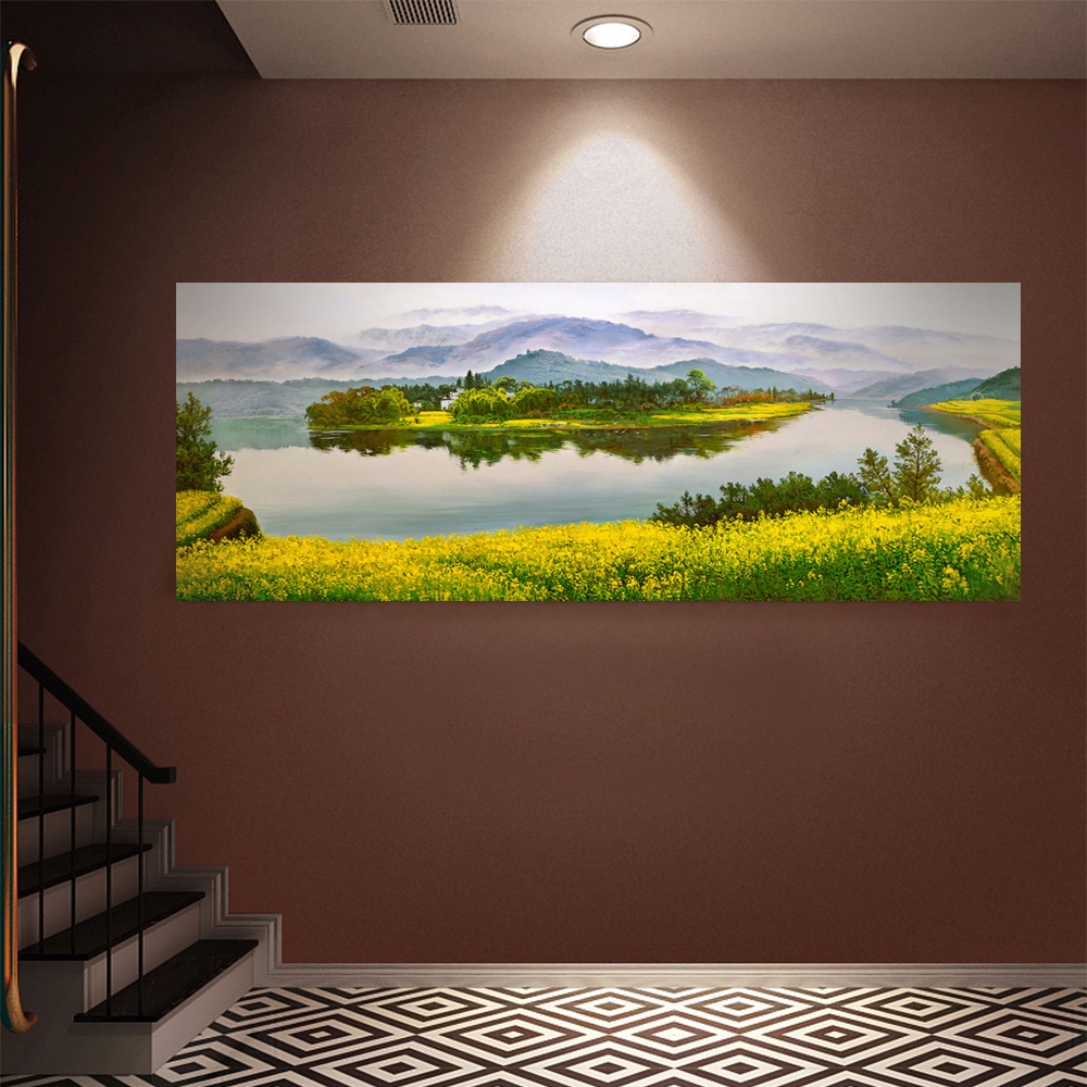 【御畫房】油彩花 國家一級畫師手繪油畫60&times;120cm(VF-35), , large