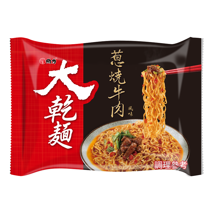 維力大乾麵蔥燒牛肉風味麵95g, , large