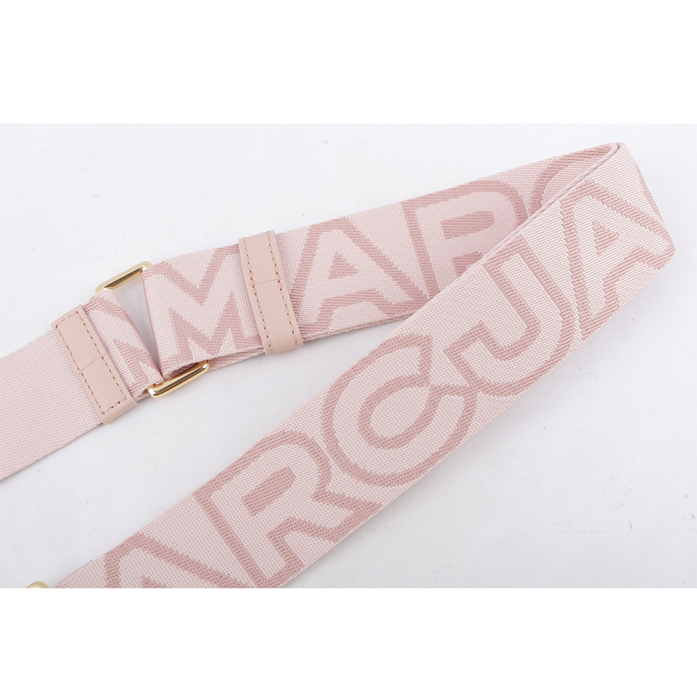 MARC JACOBS The Outline 輪廓標誌背帶/玫瑰粉/金釦, , large