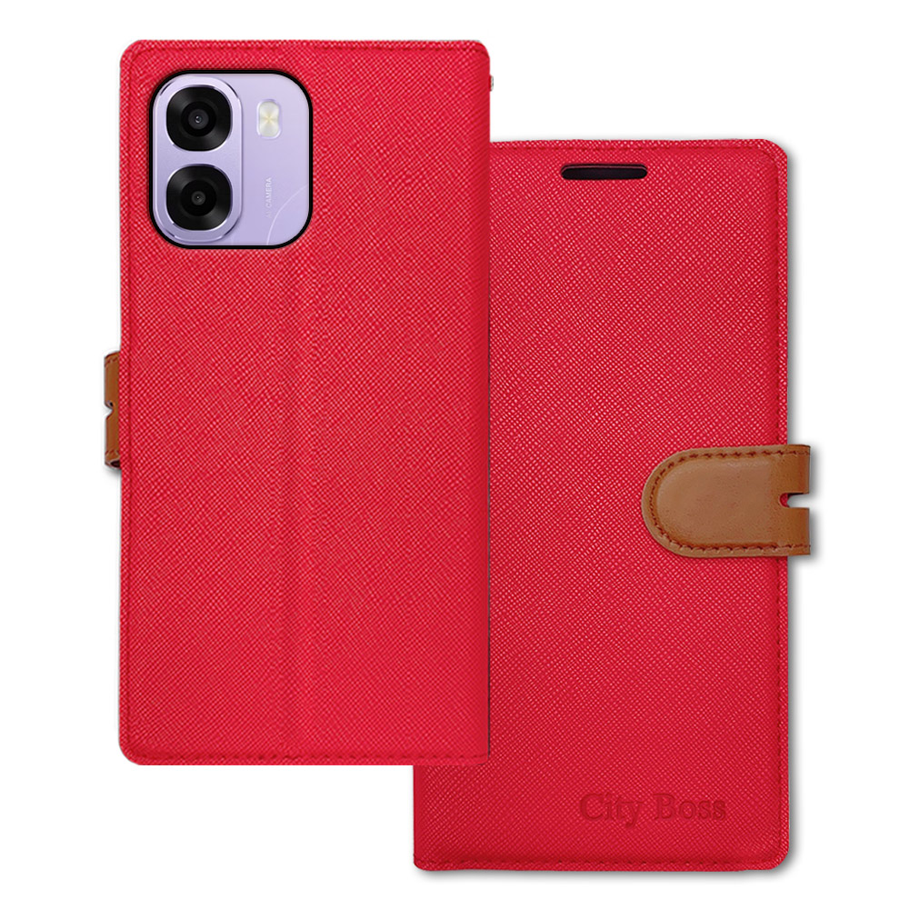 CITY都會風 OPPO A6x/A6s 5G 共用 插卡立架磁力手機皮套 有吊飾孔, , large