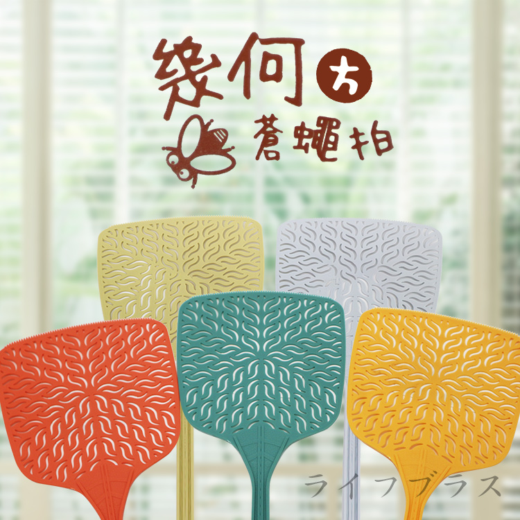幾何蒼蠅拍-方-6支, , large