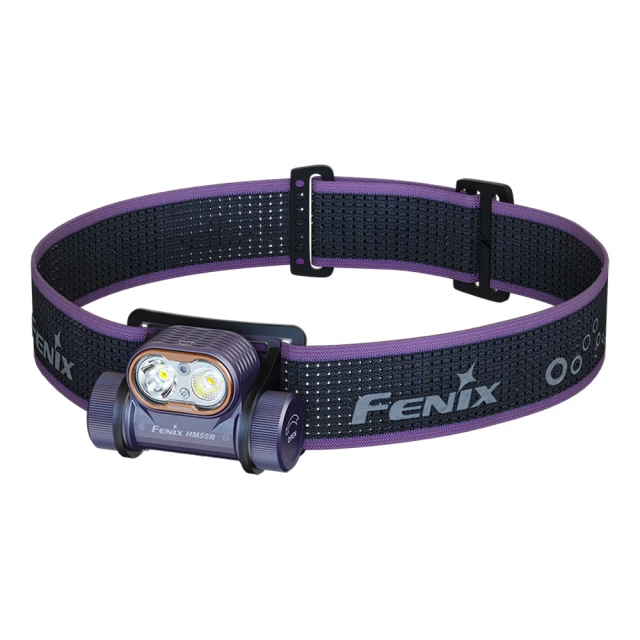 [FENIX] 多光源輕量戶外頭燈 Max 1200 Lumens 暗夜紫 /HM55R, , large