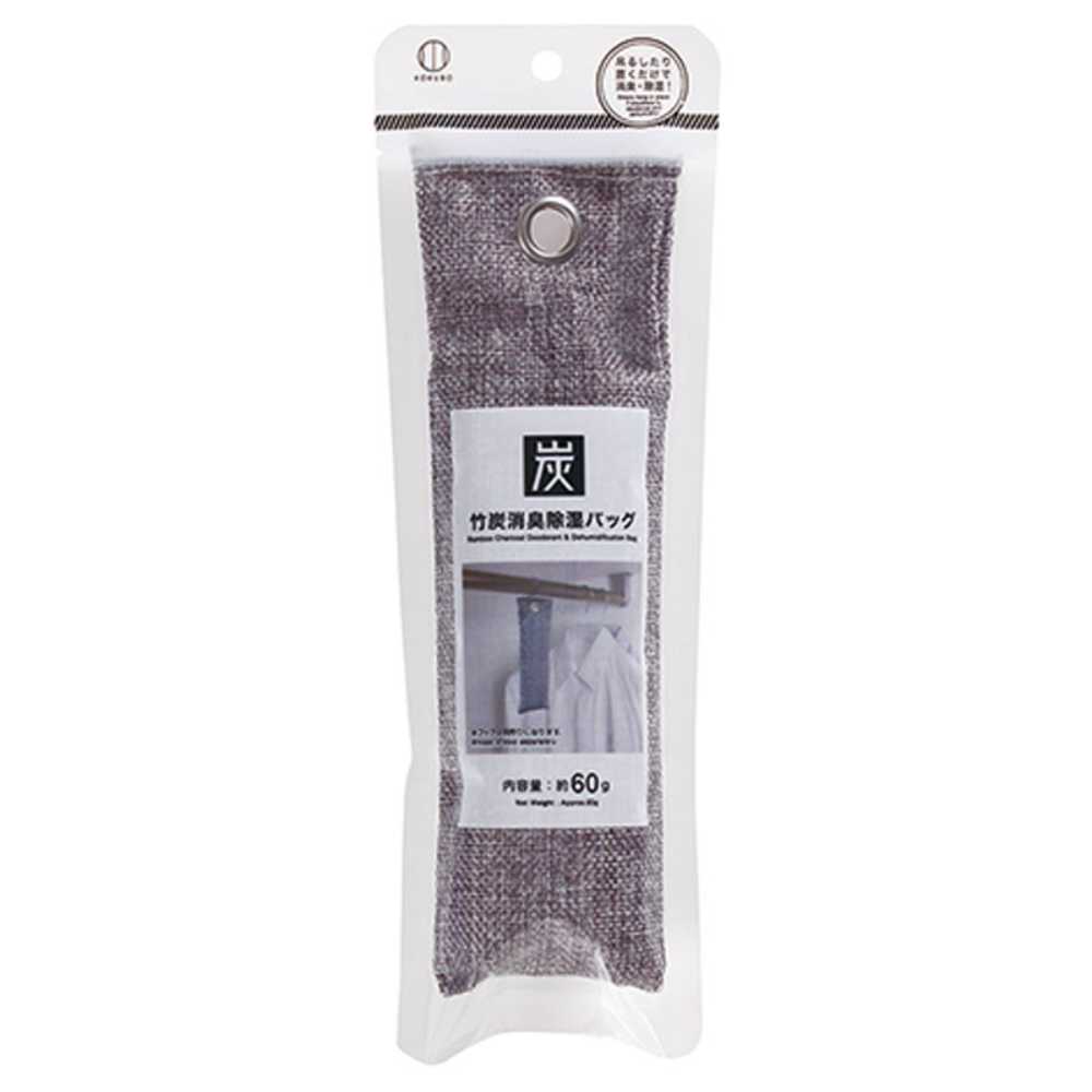 KOKUBO Bamboo Charcoal Deodorizing & Dehumidifying Pack 60g , , large