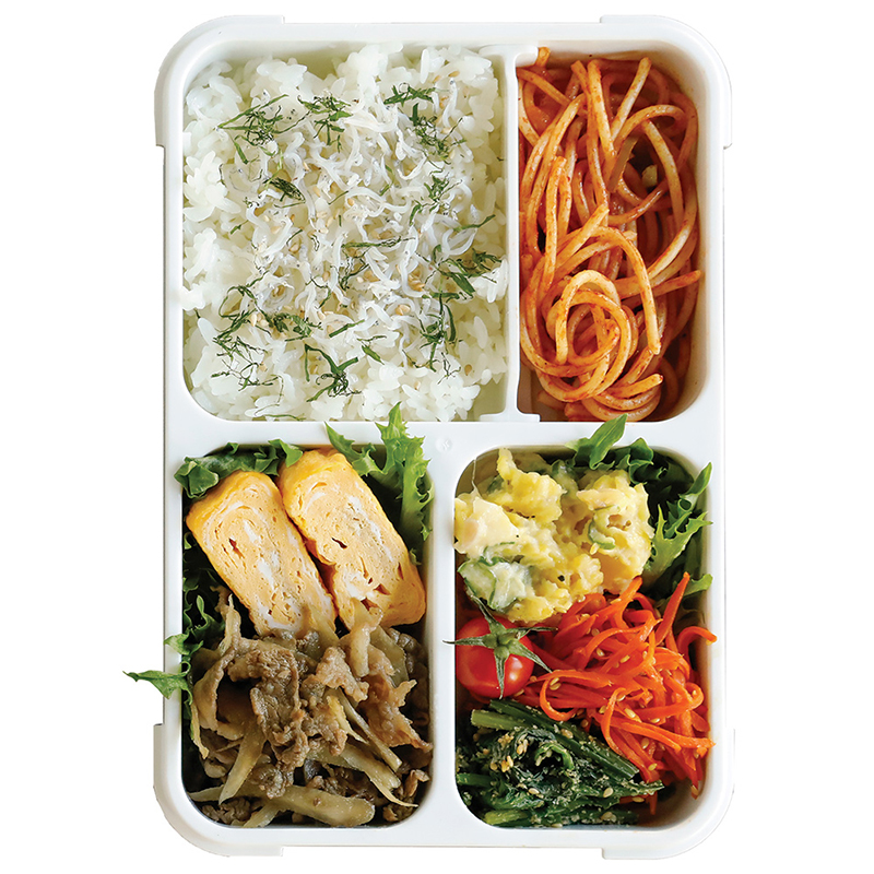 Thin lunch box Antibacterial Foodman 600, , large