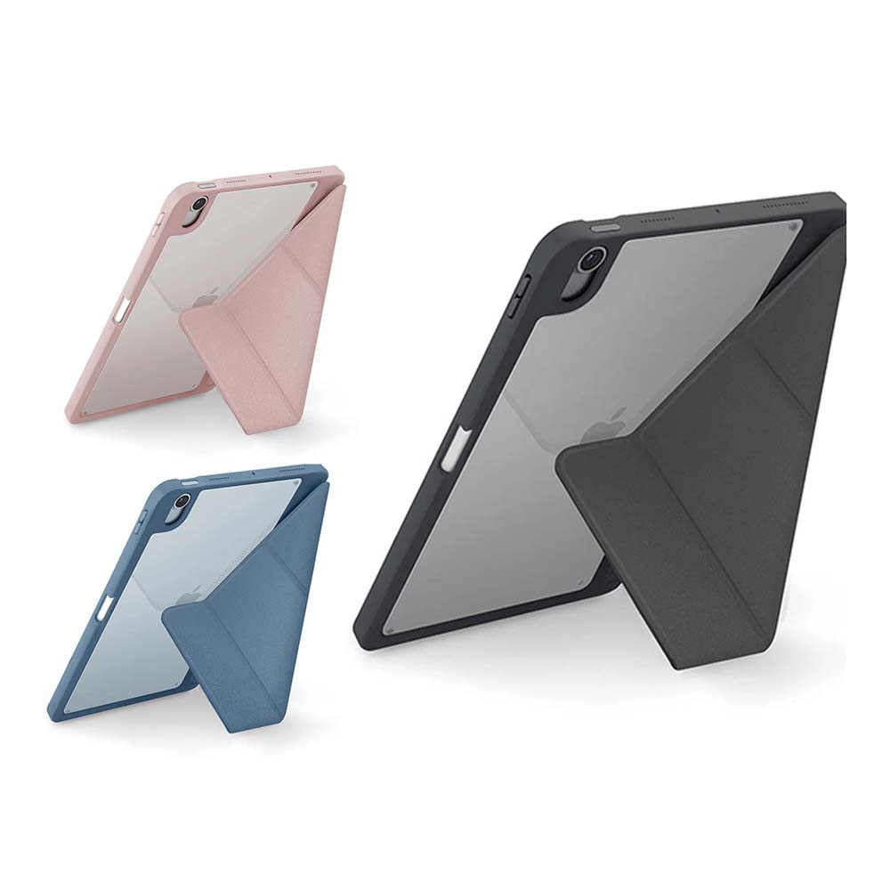 【山水之寶】UNIQ iPadAir11吋M2/M3/M4(2024-2026版）Air4/5代Moven磁吸帶筆槽透明平板保護套 原廠公司貨, , large