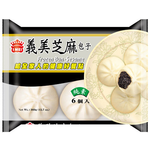 I-MEI frozen bun - sesame, , large