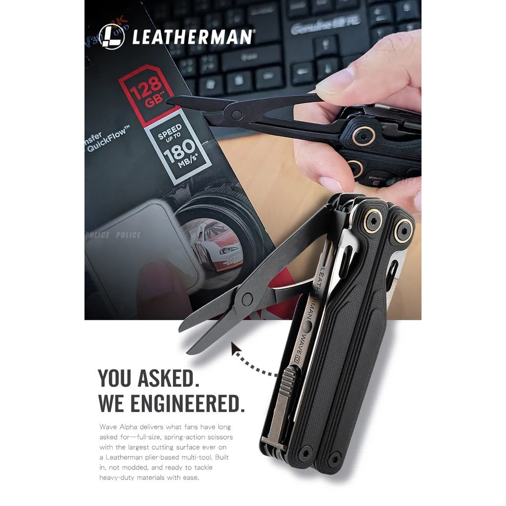 【Leatherman】Leatherman Wave Alpha #833334｜K.T.Tactical 鎧德戶外, , large