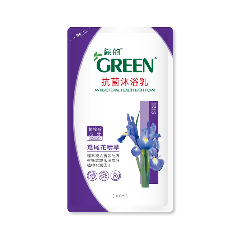 Antibacterial Health Bath Refill-Iris, , large
