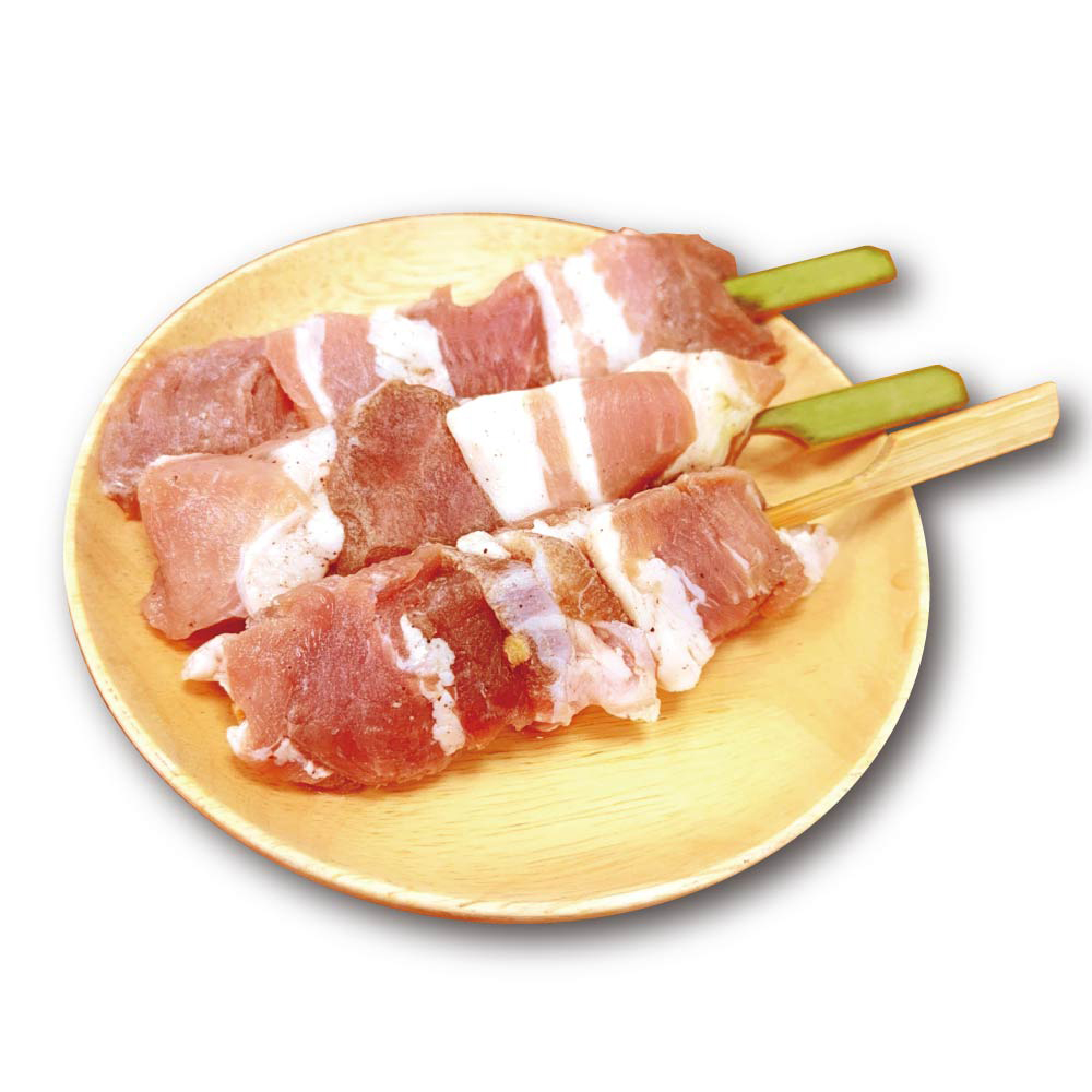 約克街肉舖 胡椒豬肉串15串(50g+-10%/串/3串1包), , large
