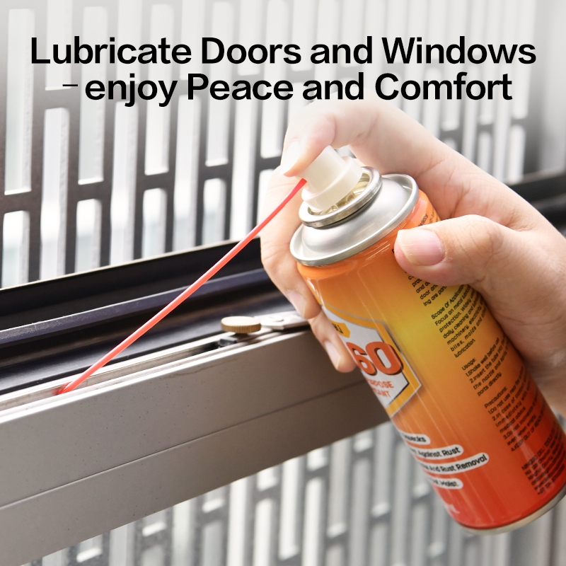 【deli tools】DL60 Low-Odor Anti-Rust Lubricant Household Multi-Purpose-300ml, , large