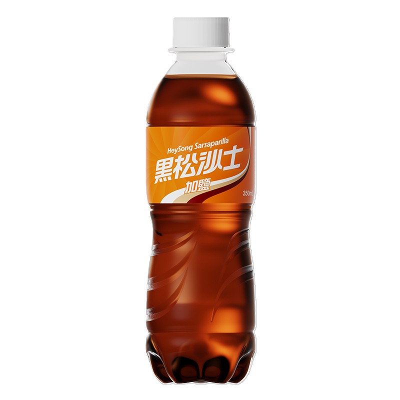 黑松加鹽沙士350ml, , large