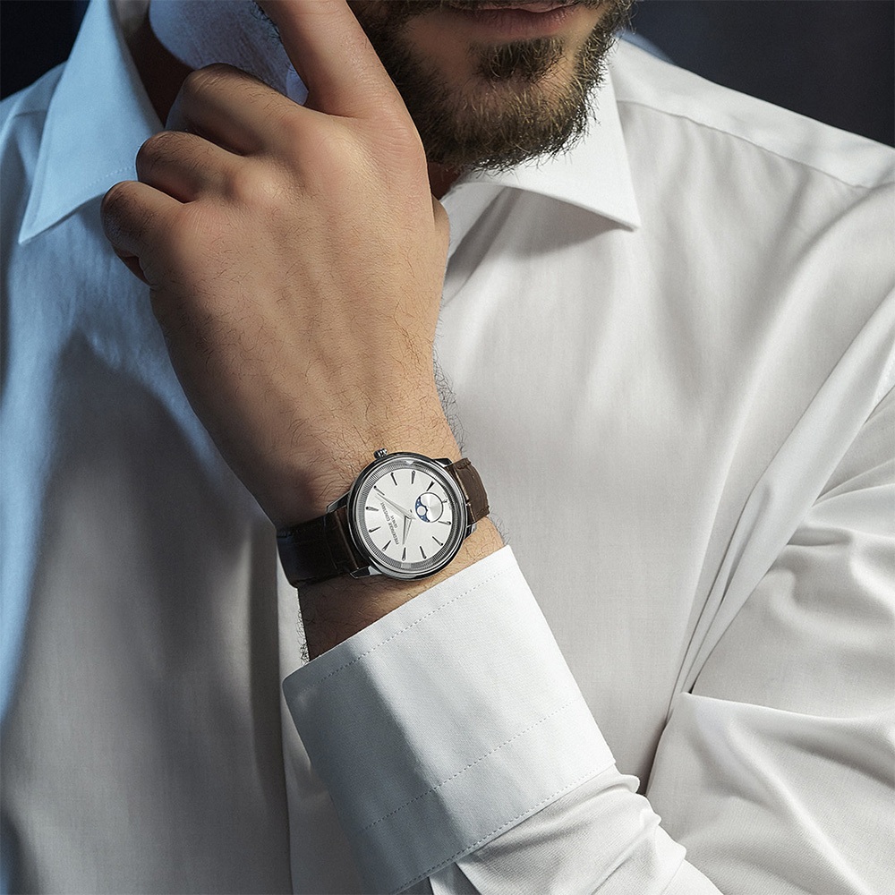 CONSTANT 康斯登 Classics Moneta Moonphase 月相石英手錶 中性錶 FC-206S3S6, , large