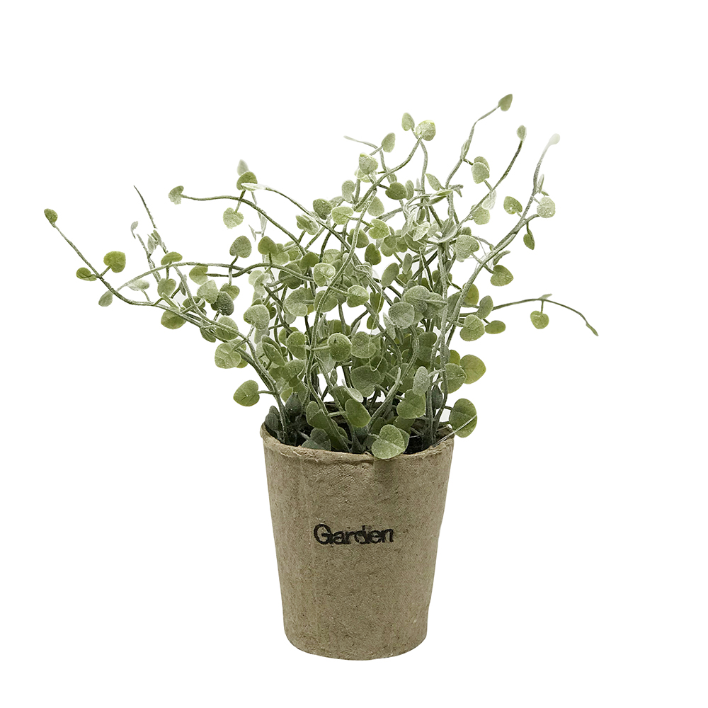 【YU Living】迷你仿真小清新綠色植物裝飾盆栽-愛之蔓, , large