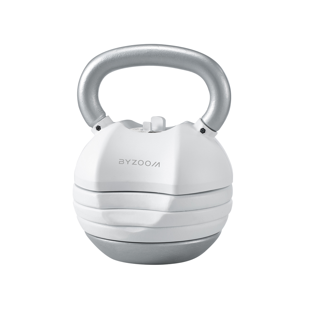 【BYZOOM FITNESS】Pure Series 22.6kg(50LB) 5段重量 可調式壺鈴, , large
