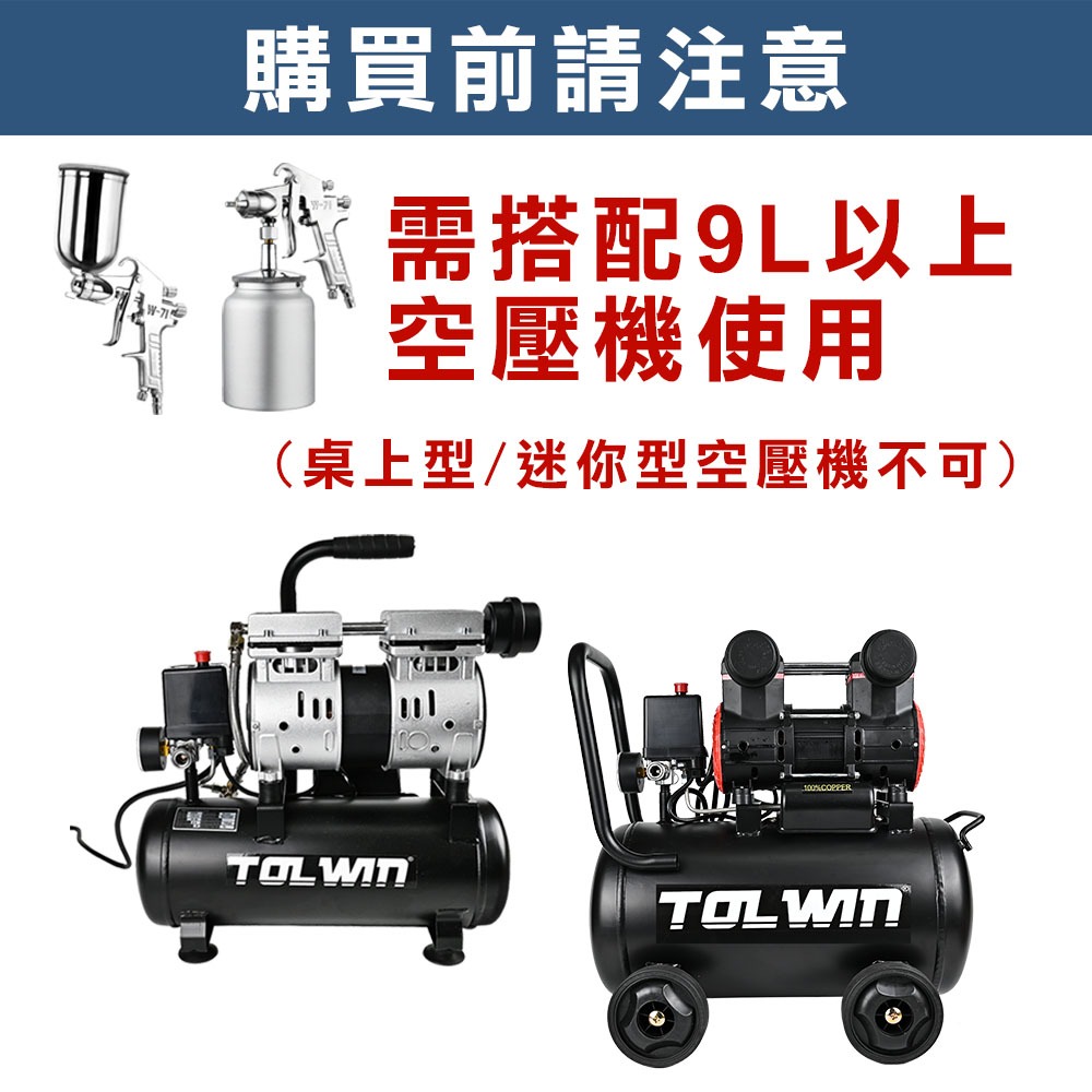 【TOPWAY】專業型15孔重力式氣動噴漆槍 附漆杯400cc W-71G W71G 孔徑1.5mm 霧化綿密 油漆噴槍, , large