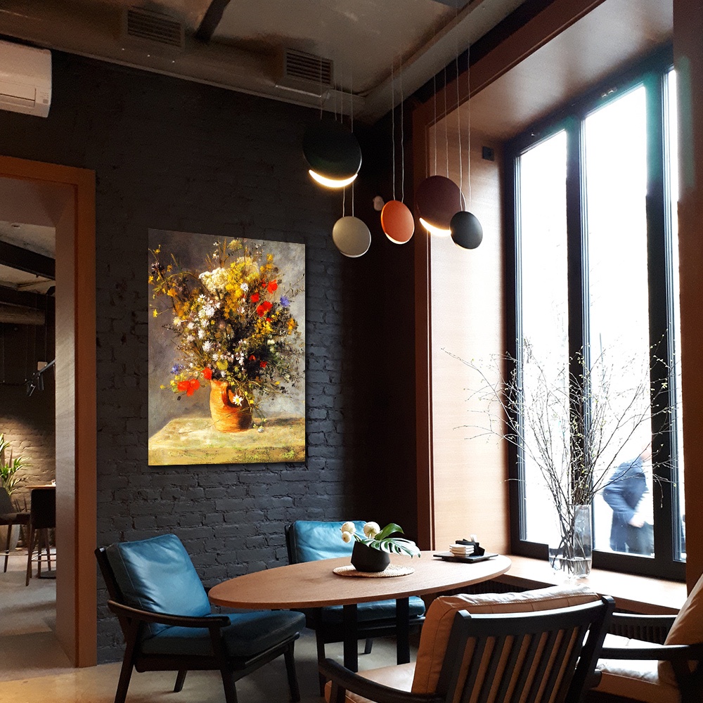 【御畫房】綻放 國家一級畫師手繪油畫60&times;90cm(VF-28), , large