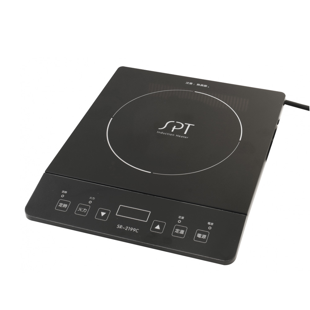 SPT Sunpentown IH Ultra-Thin Inverter Induction Cooker SR-2199C, , large