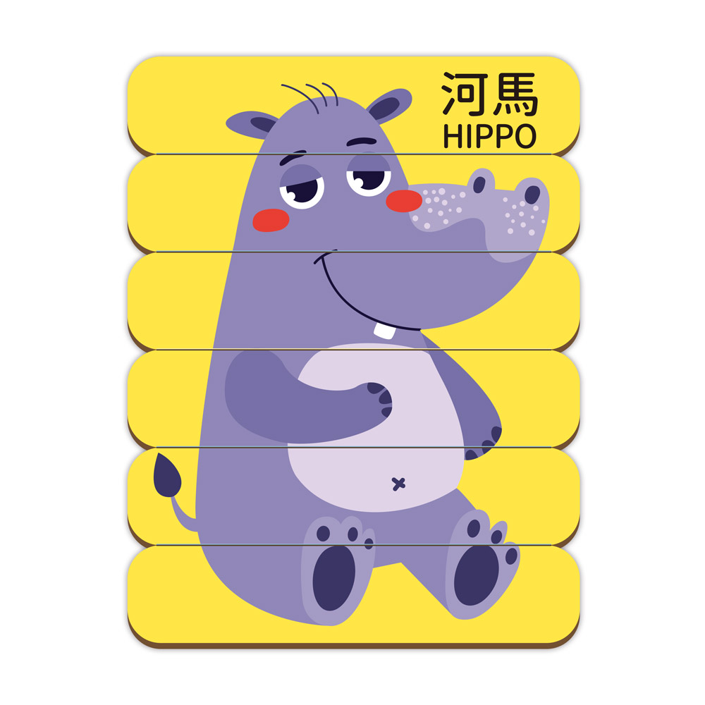 [風車圖書] 動物配對拼圖, , large